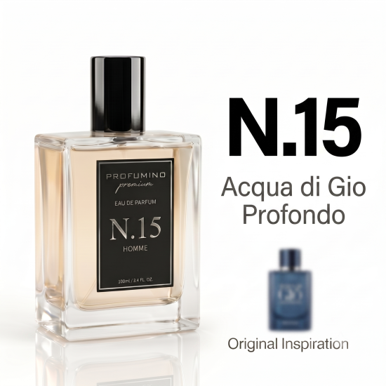 .N.15 Ispirato da Acqua di Gio Profondo 100mL