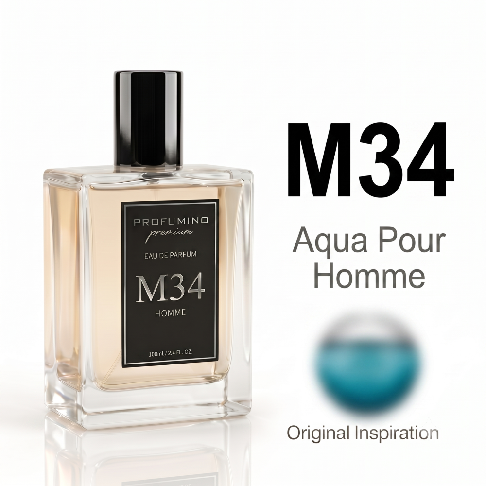 M34 Ispirato da Aqua Pour Homme 100mL