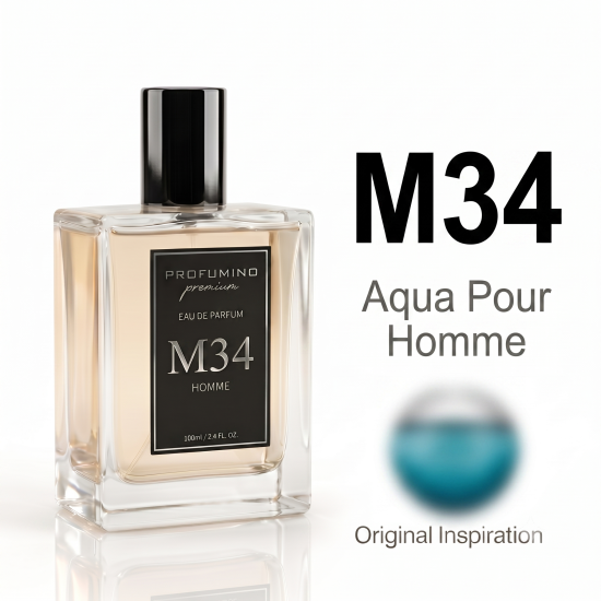 M34 Ispirato da Aqua Pour Homme 100mL