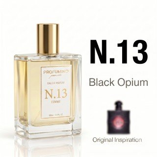 .N.13 Ispirato da Black Opium 100mL Eau de Parfum